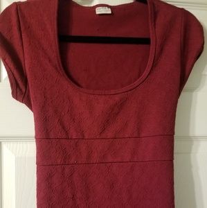 Women's scoop neck blouse